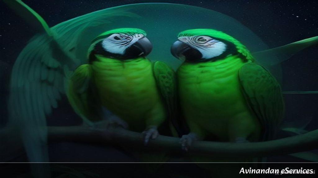 Why Do Neon Green Birds Glow in the Dark?: Aarav and Priya Investigate Parrot Feathers